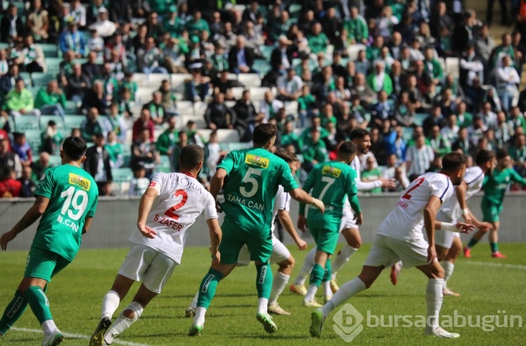 Bursaspor Silifke Belediyespor maçı görüntüleri!