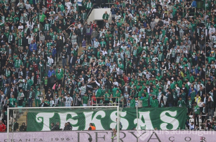 Bursaspor Silifke Belediyespor maçı görüntüleri!