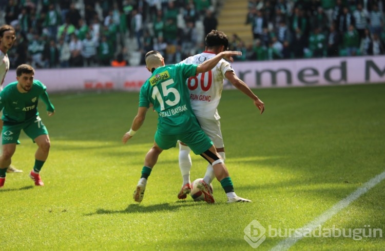 Bursaspor Silifke Belediyespor maçı görüntüleri!