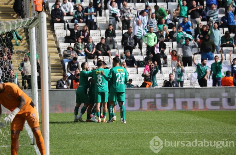 Bursaspor Silifke Belediyespor maçı görüntüleri!