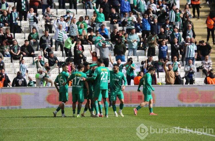 Bursaspor Silifke Belediyespor maçı görüntüleri!