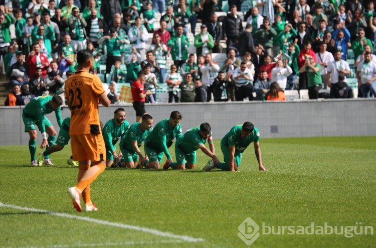 Bursaspor Silifke Belediyespor maçı görüntüleri!