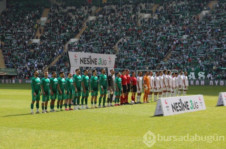 Bursaspor Silifke Belediyespor maçı görüntüleri!