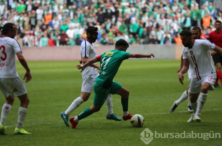 Bursaspor Silifke Belediyespor maçı görüntüleri!