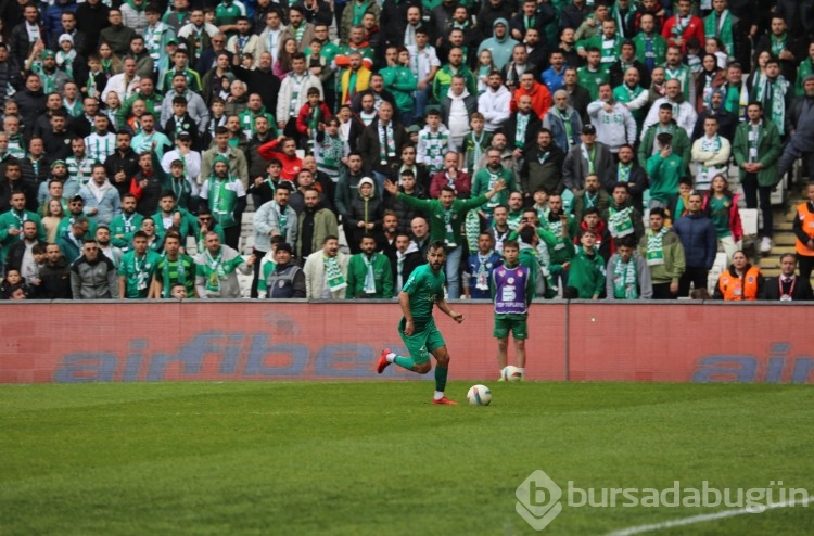 Bursaspor Silifke Belediyespor maçı görüntüleri!