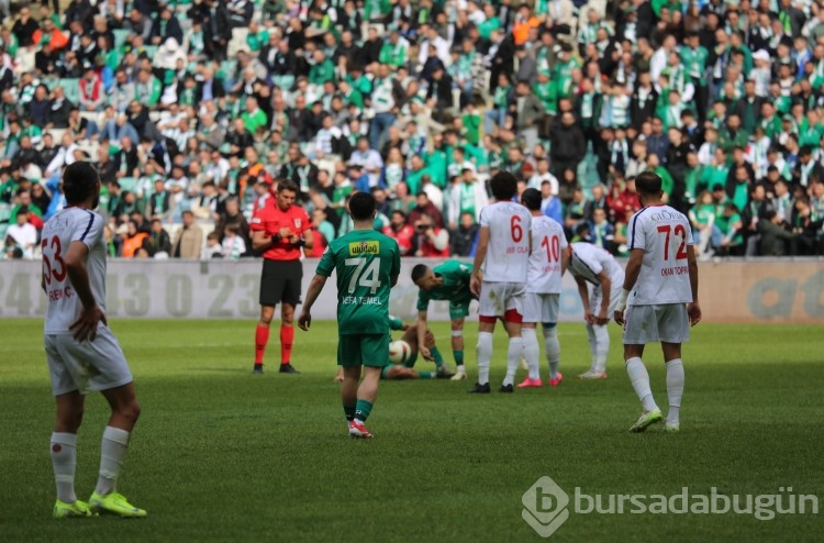 Bursaspor Silifke Belediyespor maçı görüntüleri!