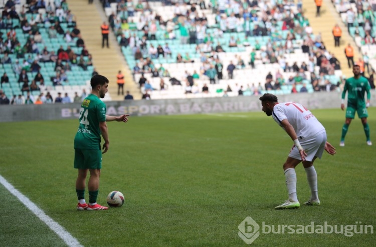 Bursaspor Silifke Belediyespor maçı görüntüleri!