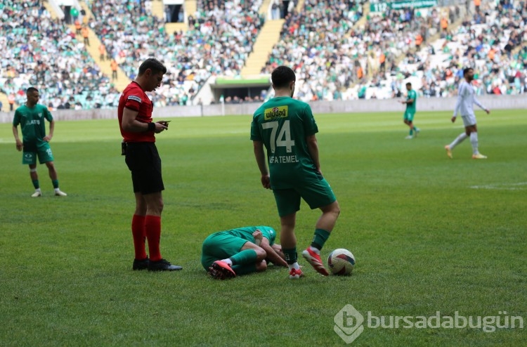 Bursaspor Silifke Belediyespor maçı görüntüleri!