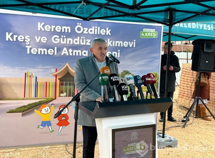 Kerem Özdilek Kreş ve Gündüz Bakımevi'nin temeli atıldı!