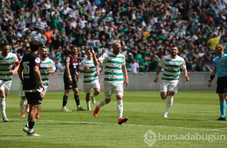 Bursaspor maçından kareler!