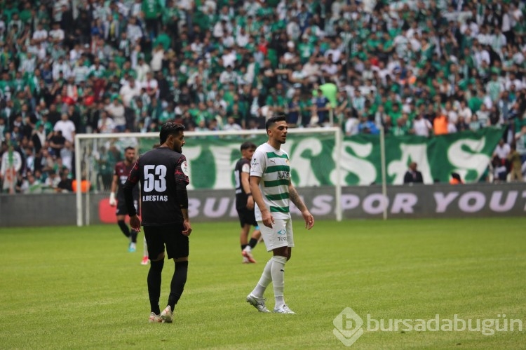 Bursaspor maçından kareler!