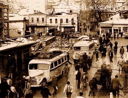 Bursa sokaklarını hiç böyle gördünüz mü?