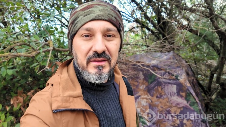 Bursa'da sabırla bekledi: Gizli gizli fotoğraflarını çekti