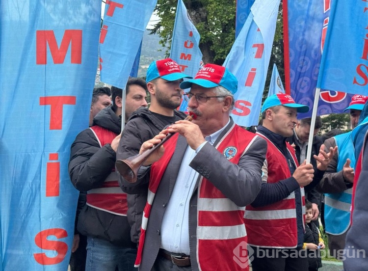 Bursa'da 1 Mayıs kutlamaları