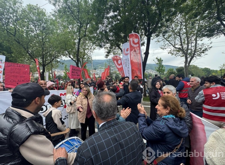 Bursa'da 1 Mayıs kutlamaları