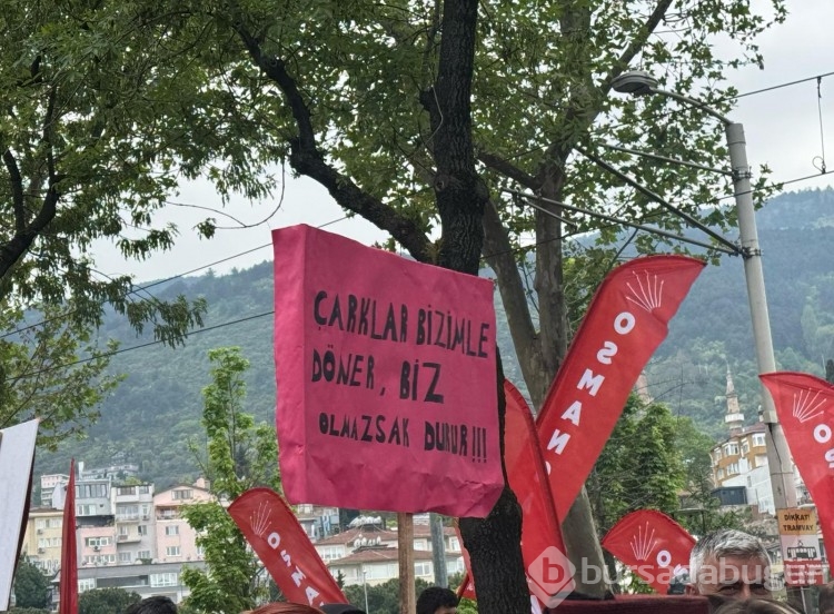Bursa'da 1 Mayıs kutlamaları