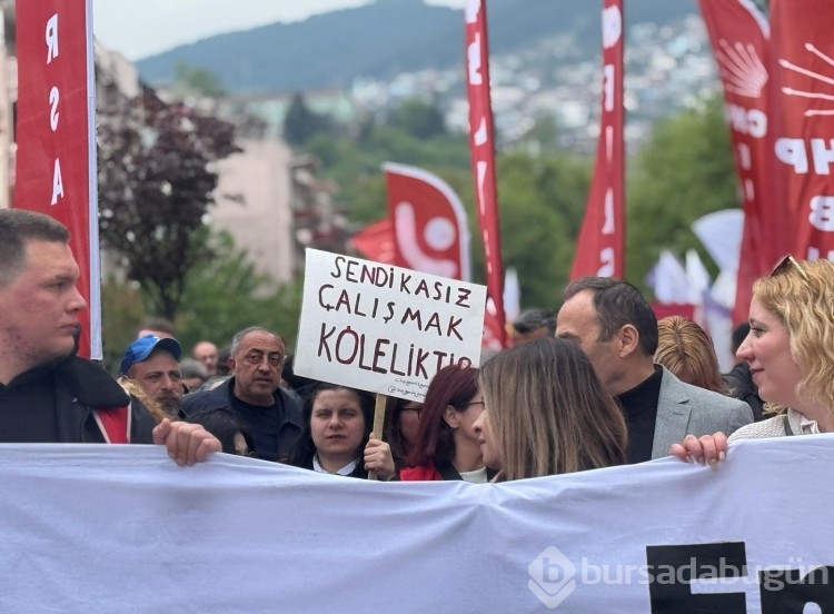 Bursa'da 1 Mayıs kutlamaları