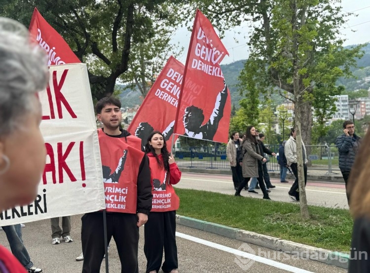 Bursa'da 1 Mayıs kutlamaları