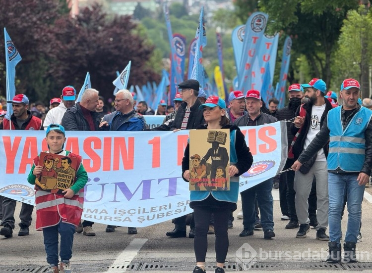 Bursa'da 1 Mayıs kutlamaları