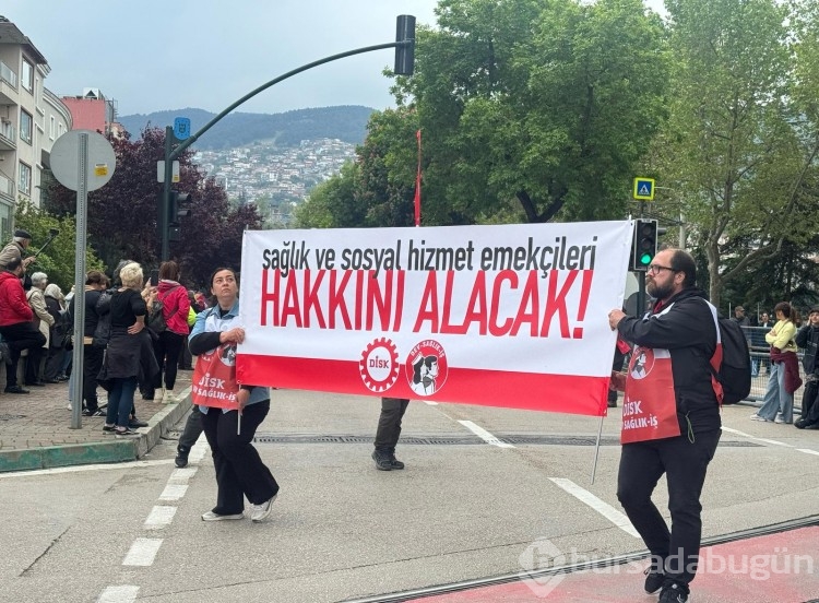 Bursa'da 1 Mayıs kutlamaları