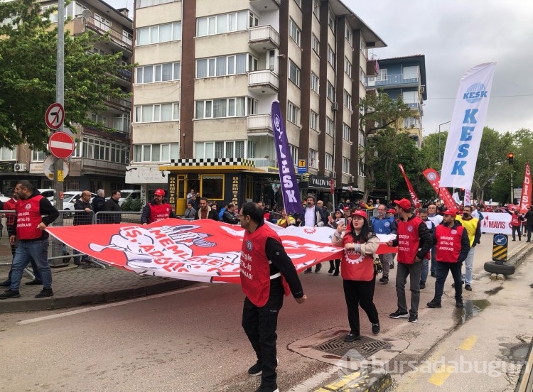 Bursa'da 1 Mayıs kutlamaları