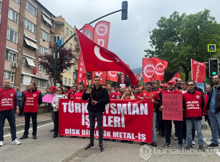 Bursa'da 1 Mayıs kutlamaları