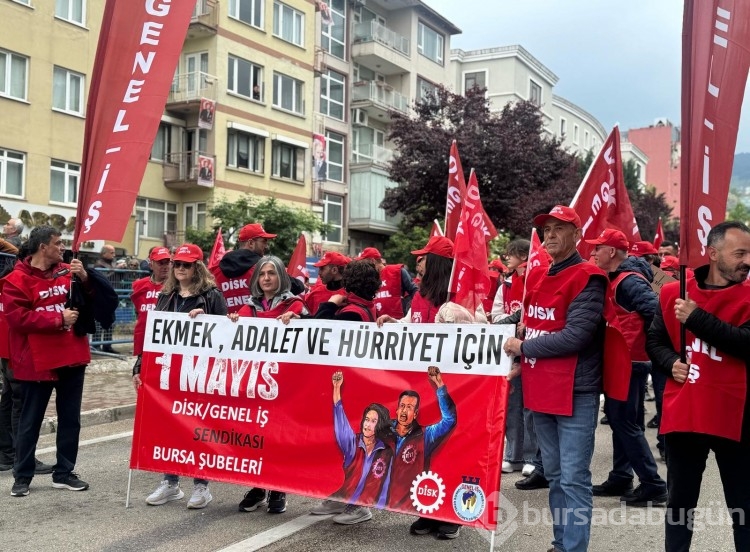 Bursa'da 1 Mayıs kutlamaları