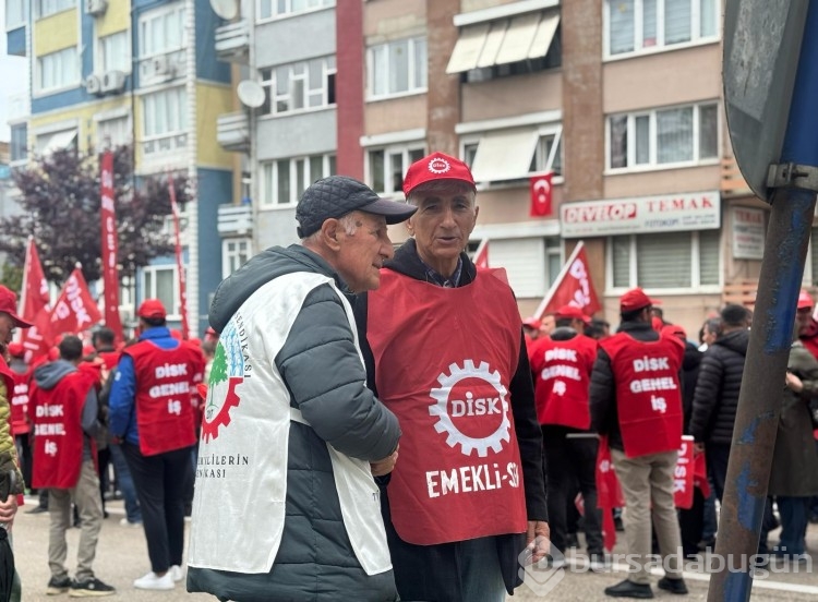Bursa'da 1 Mayıs kutlamaları
