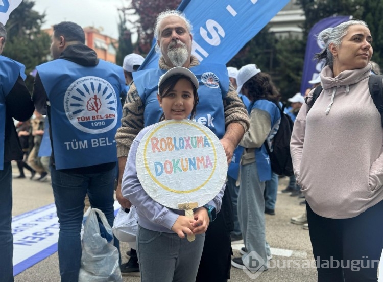Bursa'da 1 Mayıs kutlamaları