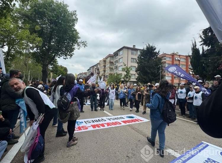 Bursa'da 1 Mayıs kutlamaları