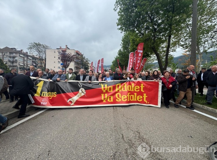 Bursa'da 1 Mayıs kutlamaları