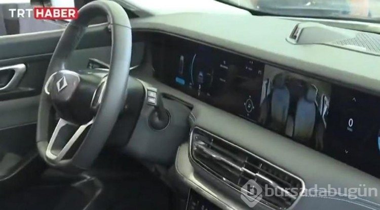Bursa'da üretilen otomobilin merakla beklenen iç detayları ortaya çıktı!