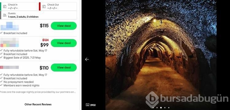5 yıldızlı iki otelden falezlere gizli tünel!