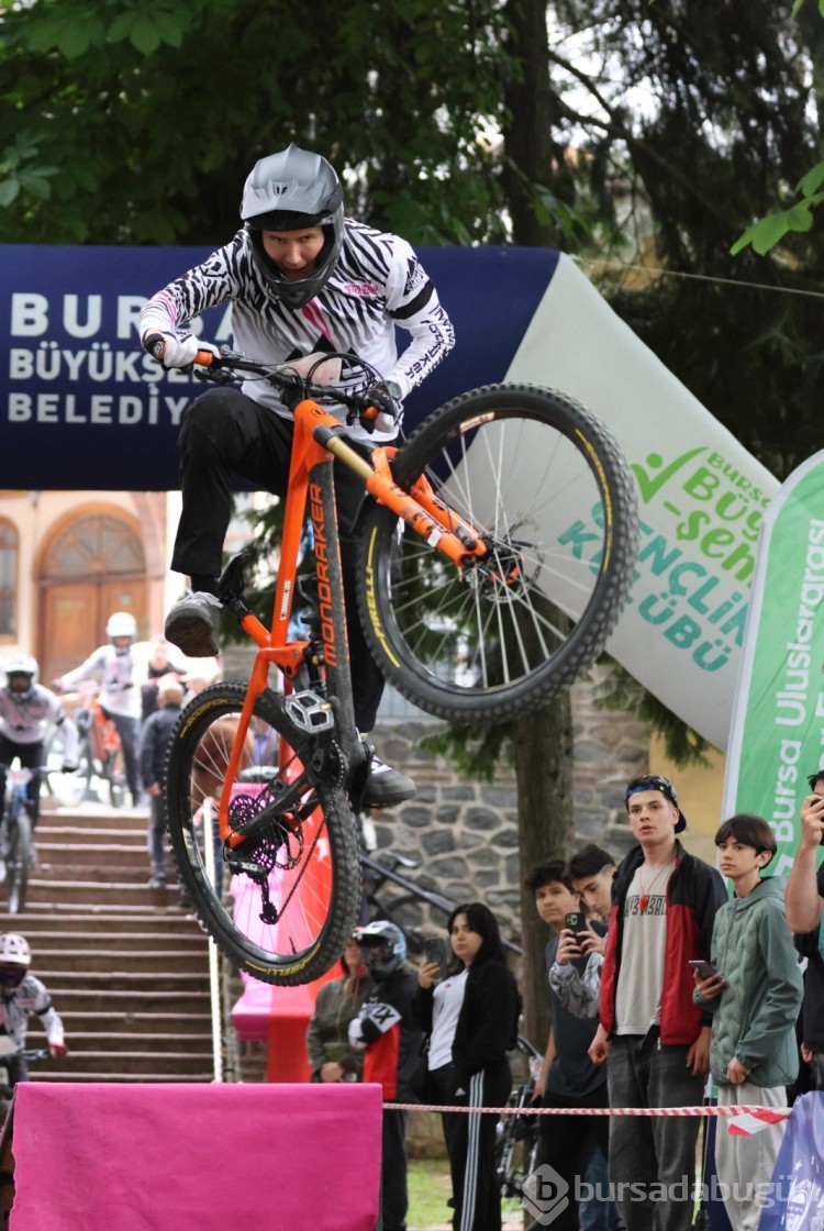 Bursa'da adrenalin dolu yarış nefes kesti