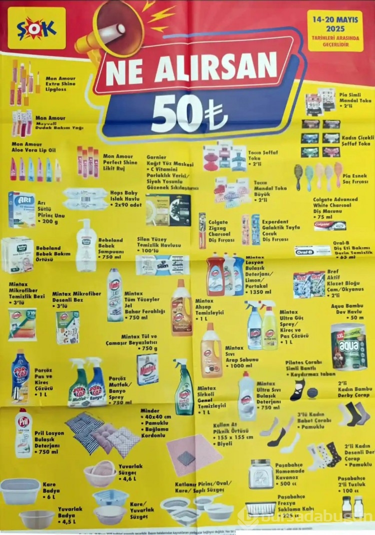 ŞOK'tan büyük fırsat: Ne alırsan 50 TL... Duyan akın edecek