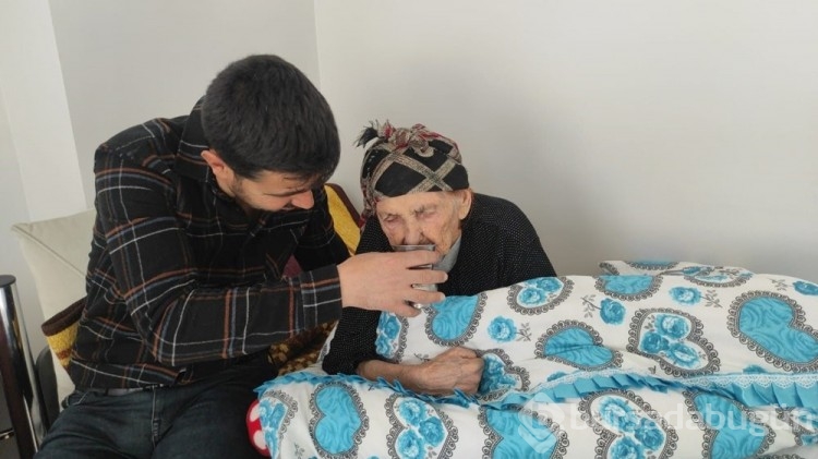 102 yaşındaki Kezik nine hayatında hiç doktora gitmedi!
