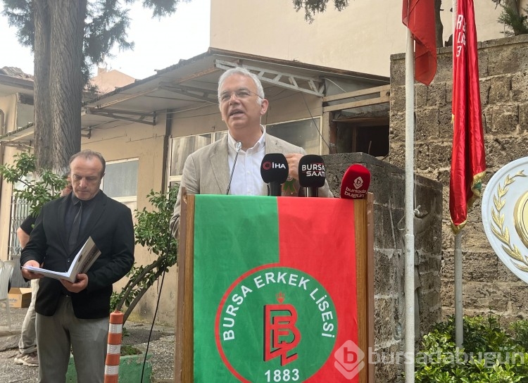 Bursa'nın köklü lisesinde özel buluşma! 