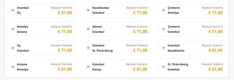 1 Euro'ya yurt dışı uçuşu! Pegasus ucuz bilet kampanyası!