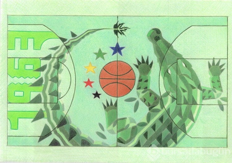 Basketbol sahalarının tasarımını Osmangazililerin oyları belirleyecek