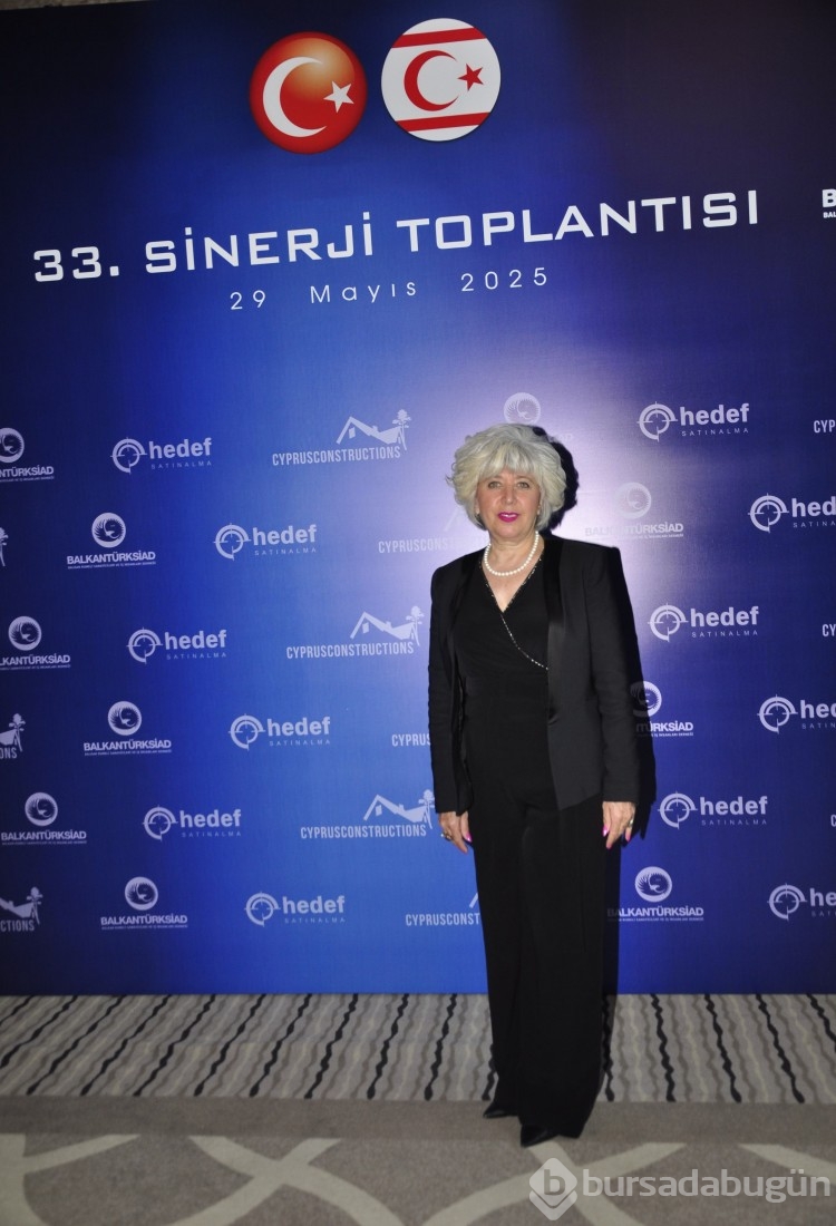 BALKANTÜRKSİAD'ın  33. Sinerji Toplantısı'nın konuğu KKTC Başbakanı Ünal Üstel oldu