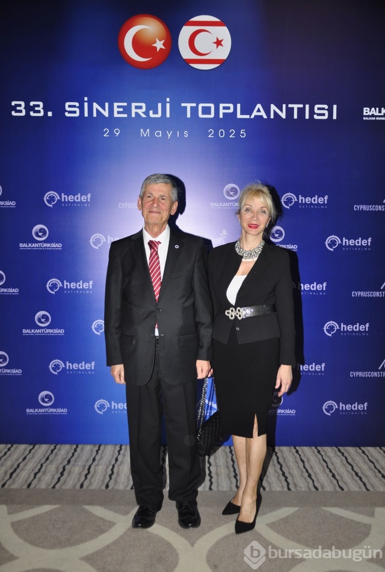 BALKANTÜRKSİAD'ın  33. Sinerji Toplantısı'nın konuğu KKTC Başbakanı Ünal Üstel oldu