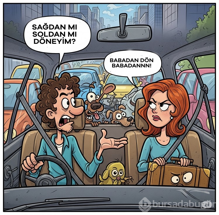 Bursa'ya özgü kahkaha garantili karikatürler!