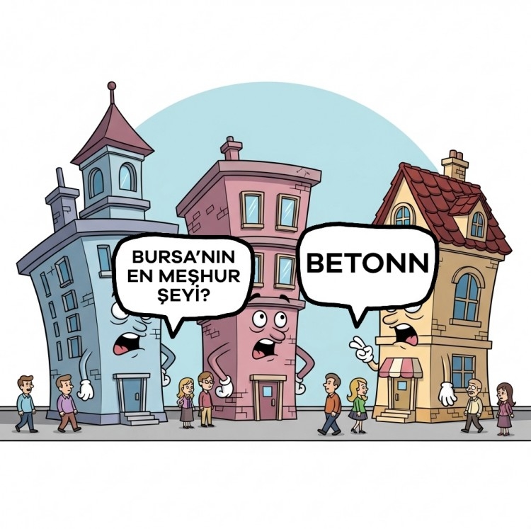 Bursa'ya özgü kahkaha garantili karikatürler!