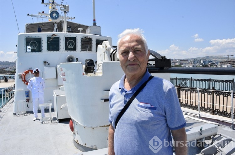 TCSG-87 gemisi ziyarete açıldı