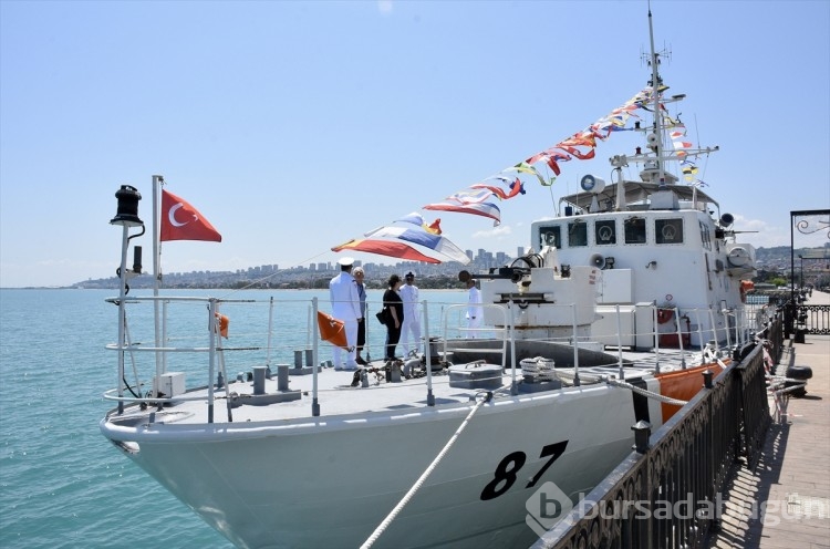 TCSG-87 gemisi ziyarete açıldı