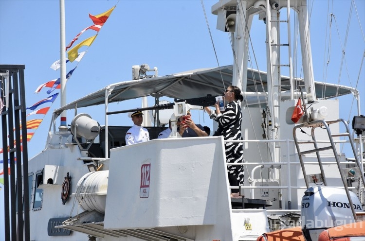 TCSG-87 gemisi ziyarete açıldı