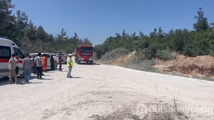 Bursa'daki yangından fotoğraflar!