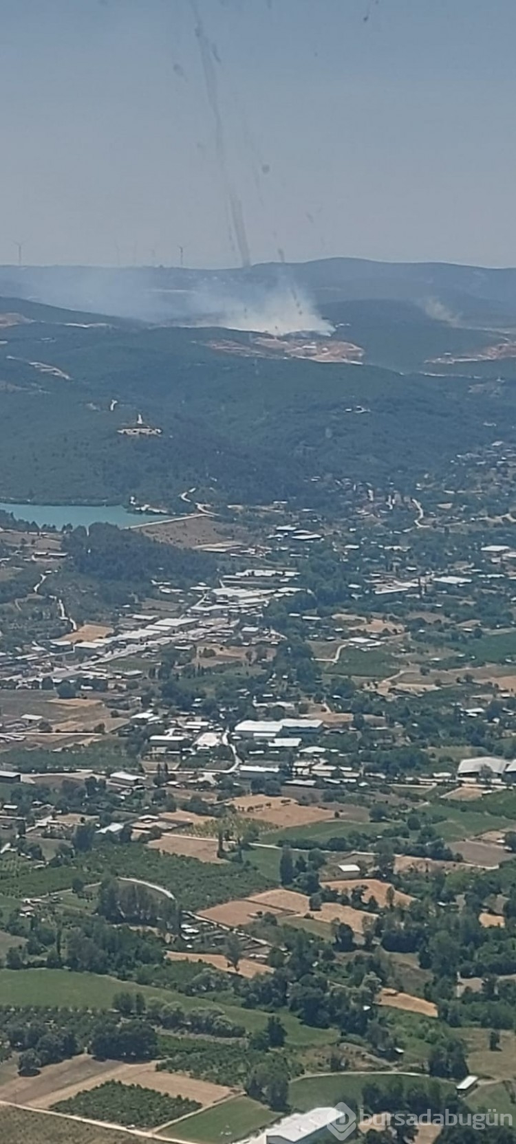 Bursa'daki yangından fotoğraflar!