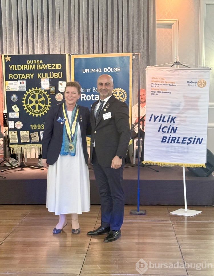 Yıldırım Bayezid Rotary'de Yeni Başkan; Ayşe Gavas Aslan