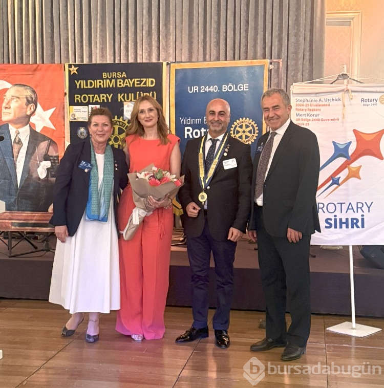 Yıldırım Bayezid Rotary'de Yeni Başkan; Ayşe Gavas Aslan
